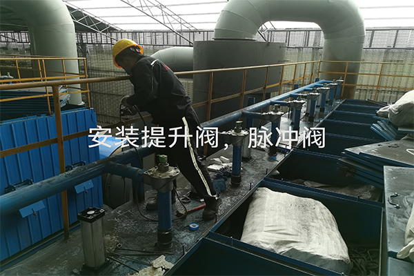 寧夏煤泥烘干機項目安裝實拍現場