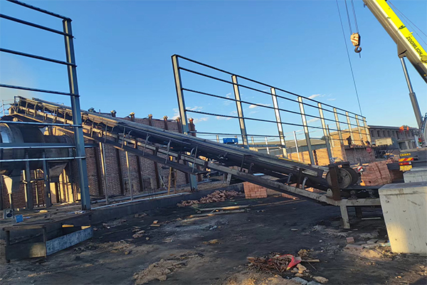 山西朔州煤泥烘干項目實拍現場 山西朔州煤泥烘干項目實拍現場