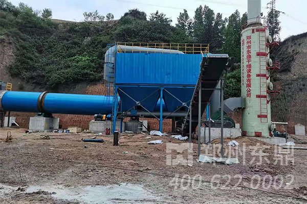 石油焦烘干機生產線