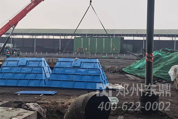 山西應(yīng)縣煤泥烘干機施工現(xiàn)場實拍