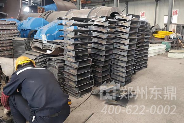 內蒙古煤泥烘干機制造車間現場實拍