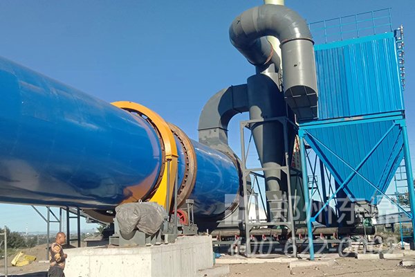 山西大同煤泥烘干機項目安裝現(xiàn)場